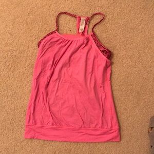 Pink ivivva tank top